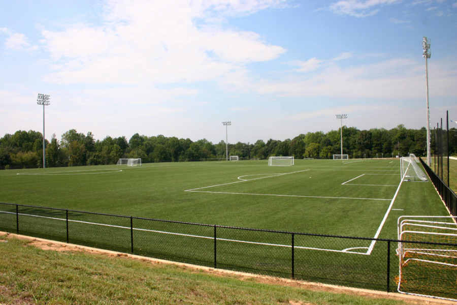 Mazeppa Road Park: Two full size turf soccer fields, four full size grass soccer fields, lights, concessions, restrooms